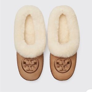 NEW Tory Burch Coley Shearling Slipper